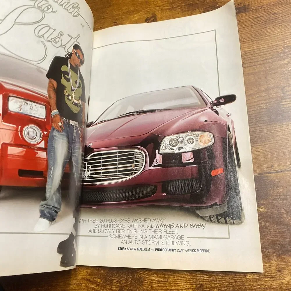 RIDES Magazine November 2006 LIL WAYNE & Baby Family Jewels